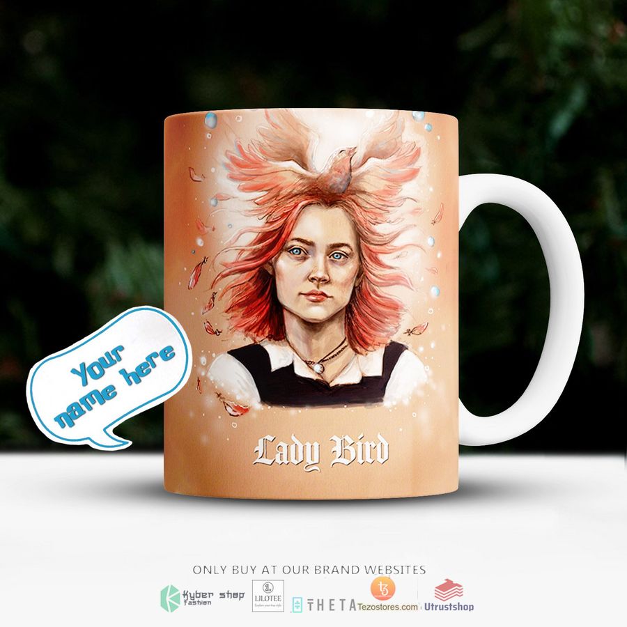 personalized lady bird art mug 1 87366