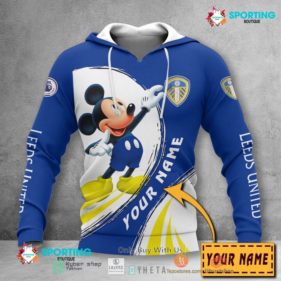 personalized leeds united f c mickey mouse 3d shirt hoodie 2 46749