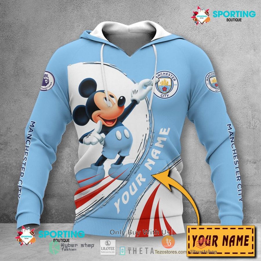 personalized manchester city f c mickey mouse 3d shirt hoodie 2 27219
