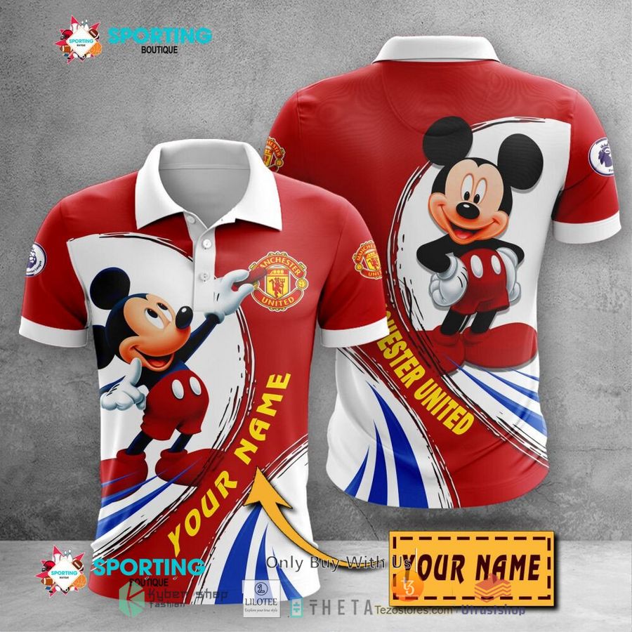 personalized manchester united mickey mouse 3d shirt hoodie 1 89926