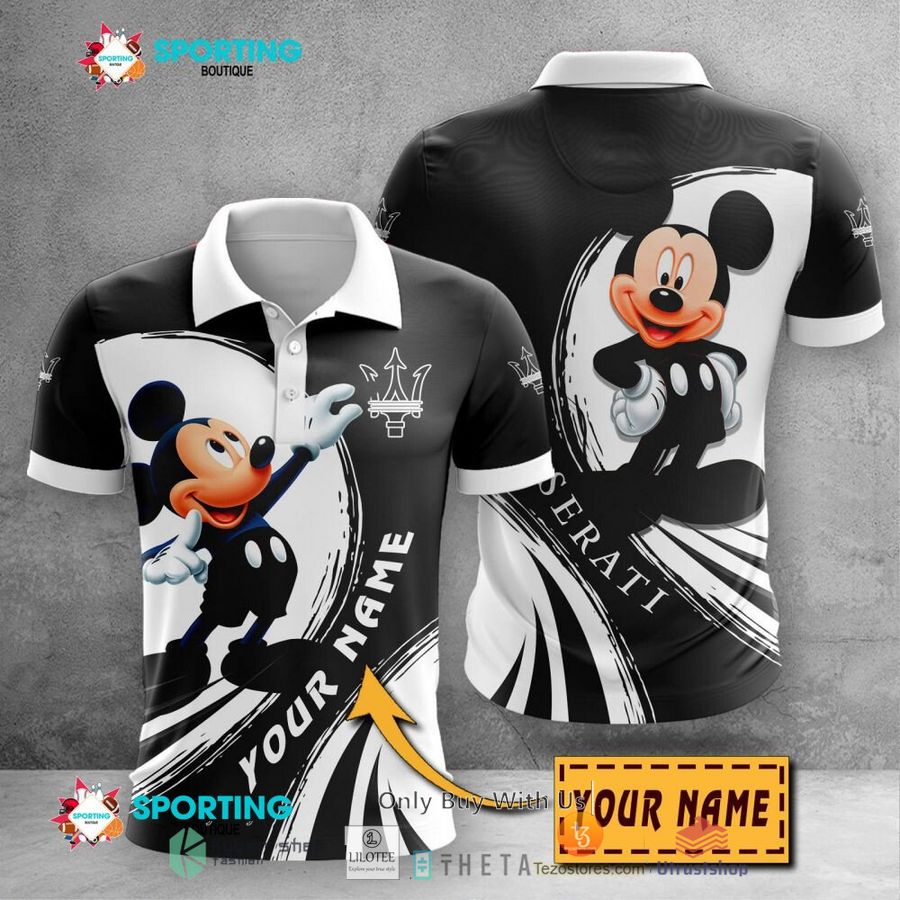 personalized maserati mickey mouse car 3d shirt hoodie 1 55458
