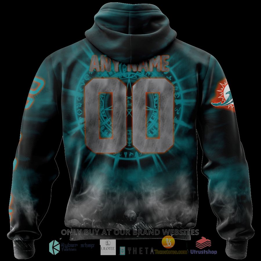 personalized miami dolphins dark angel 3d zip hoodie shirt 2 71270