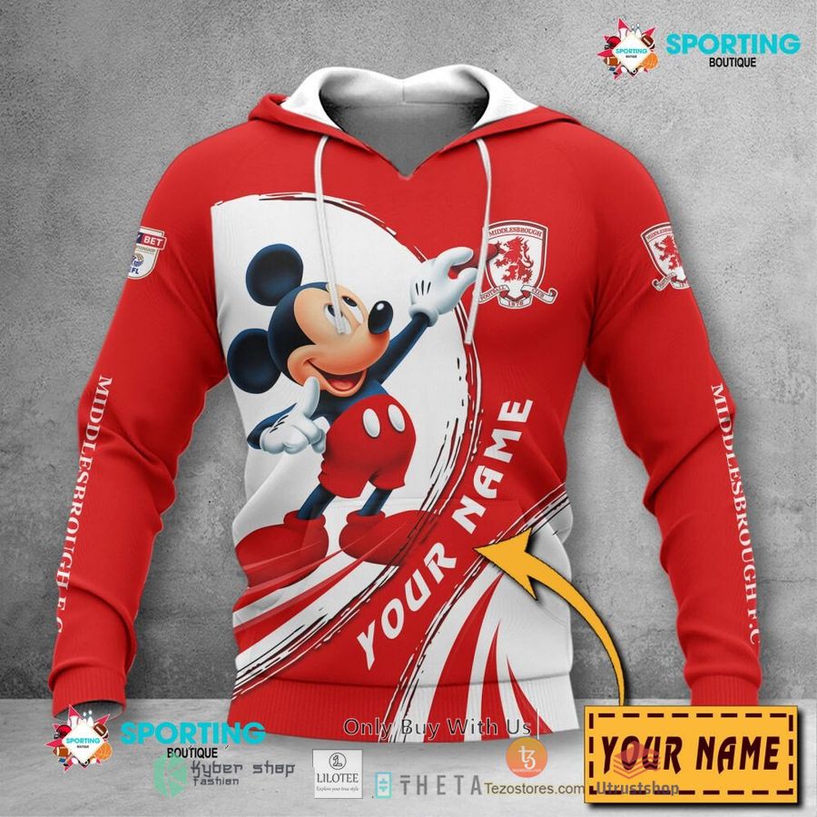 personalized middlesbrough f c mickey mouse efl 3d hoodie shirt 2 98075