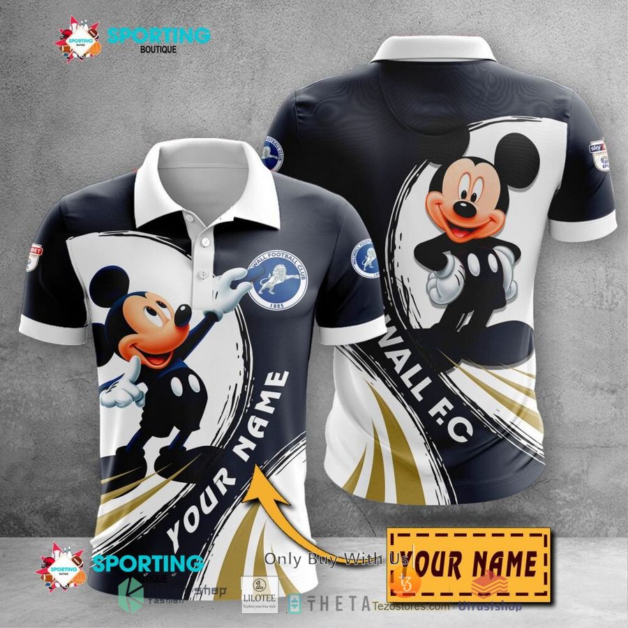 personalized millwall f c mickey mouse efl 3d hoodie shirt 1 90828