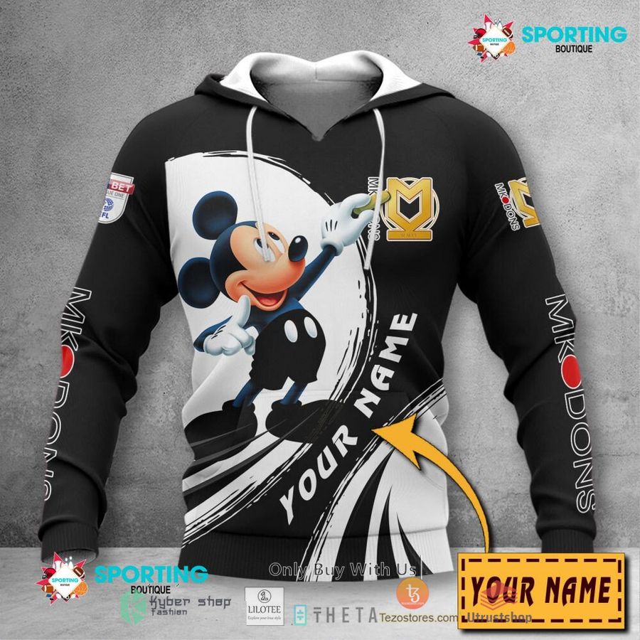 personalized milton keynes dons mickey mouse efl 3d hoodie shirt 2 86661