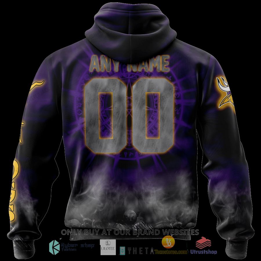 personalized minnesota vikings dark angel 3d zip hoodie shirt 2 95254