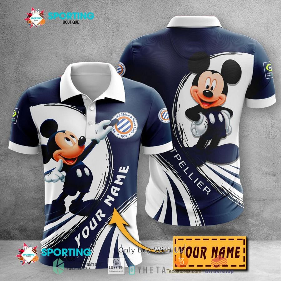 personalized montpellier hsc mickey mouse ligue 1 3d hoodie shirt 1 67565