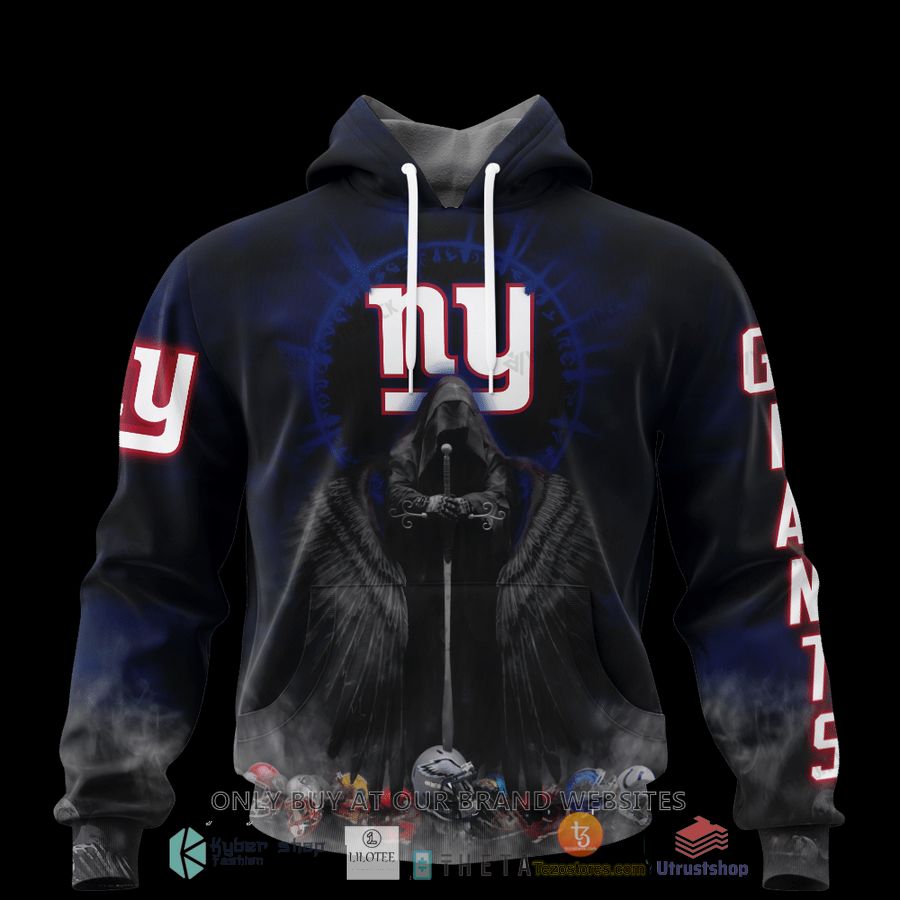 personalized new york giants dark angel 3d zip hoodie shirt 1 75920