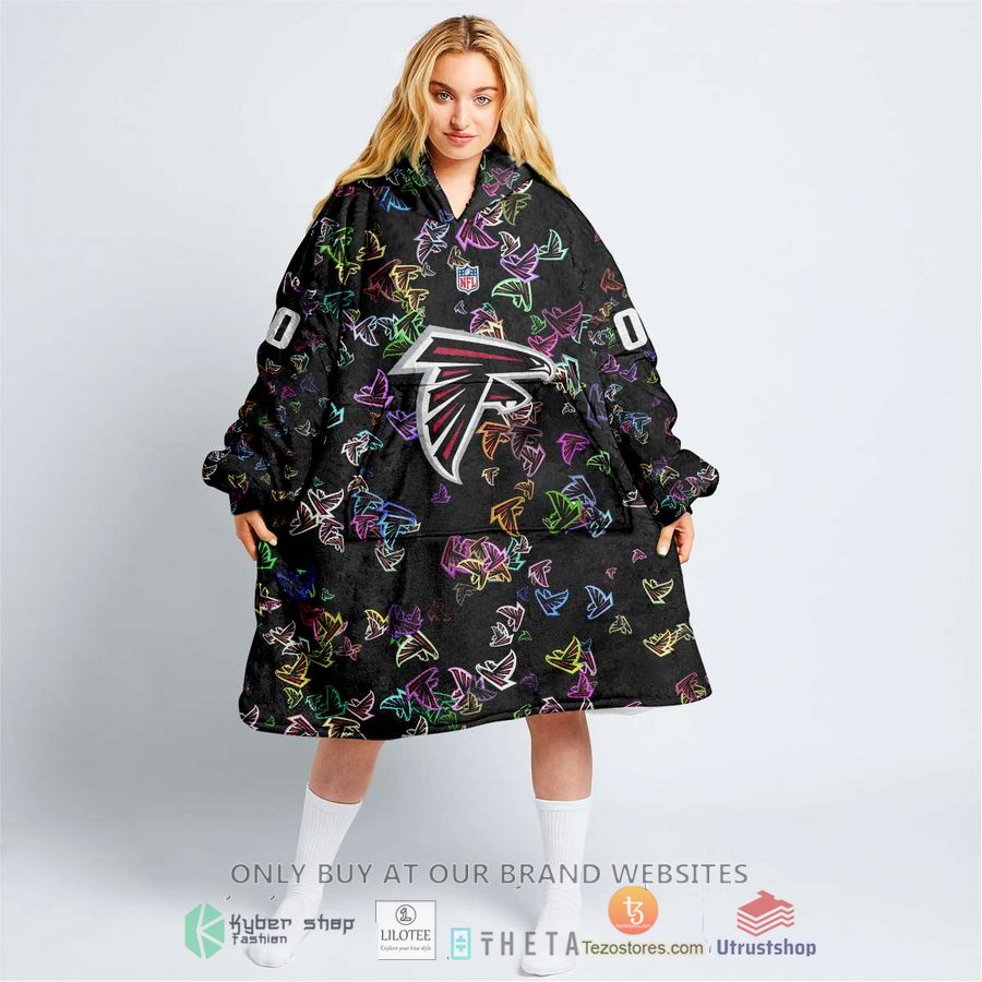 personalized nfl atlanta falcons blanket hoodie 1 87381