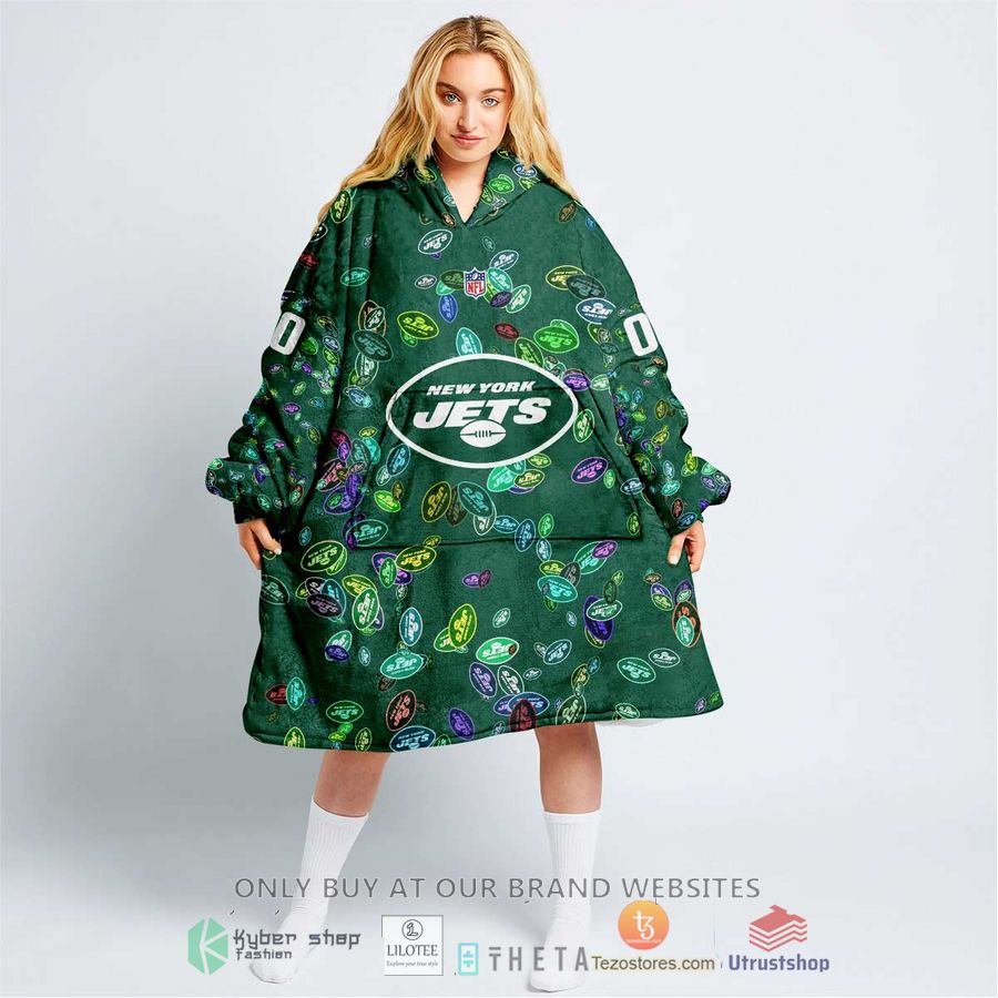 personalized nfl new york jets blanket hoodie 1 74993