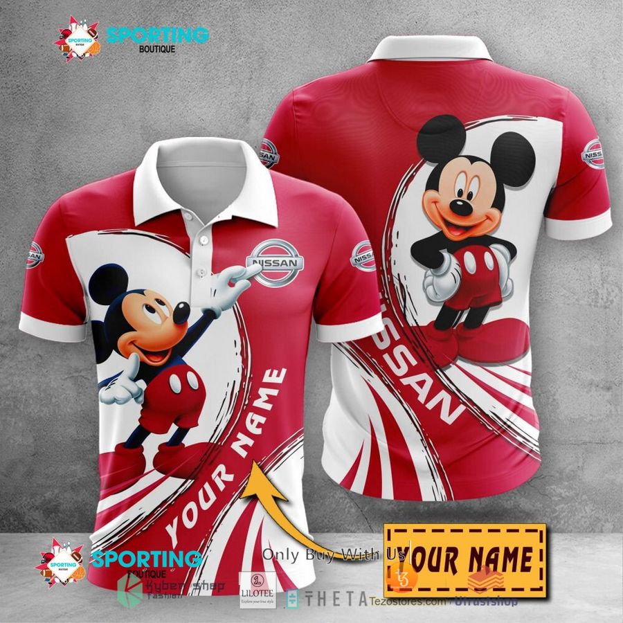 personalized nissan mickey mouse car 3d shirt hoodie 1 88935