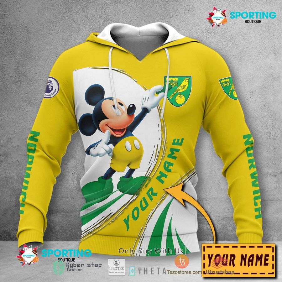 personalized norwich city mickey mouse 3d shirt hoodie 2 79879