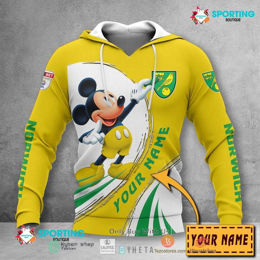 personalized norwich city mickey mouse efl 3d hoodie shirt 2 3843
