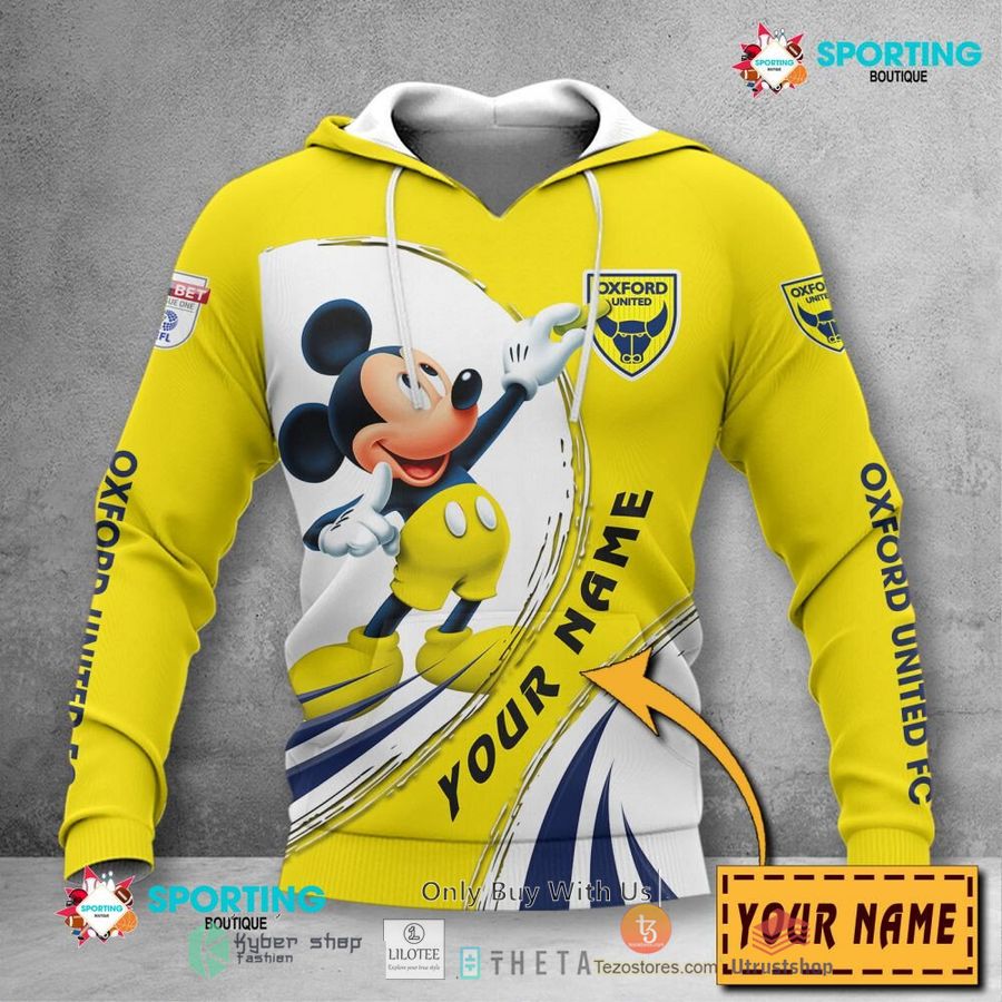 personalized oxford united f c mickey mouse efl 3d hoodie shirt 2 7966