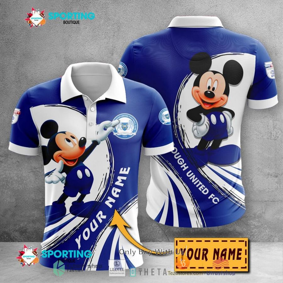 personalized peterborough united f c mickey mouse efl 3d hoodie shirt 1 1175