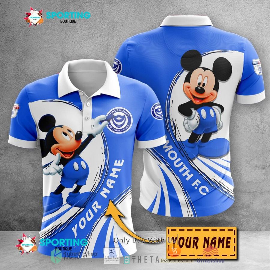 personalized portsmouth f c mickey mouse efl 3d hoodie shirt 1 63780