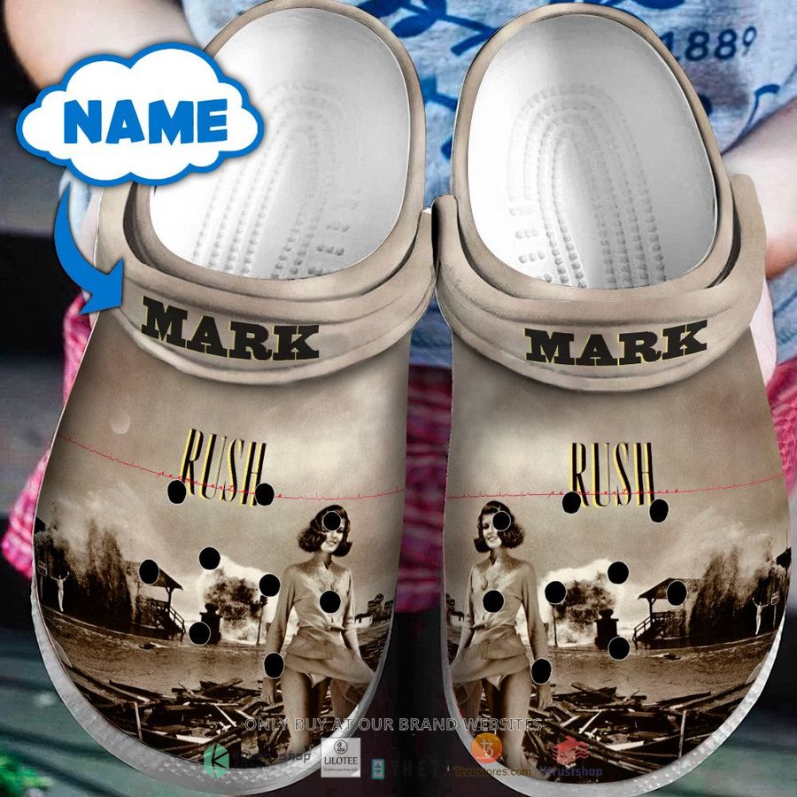 personalized rush permanent waves crocband clog 1 84072
