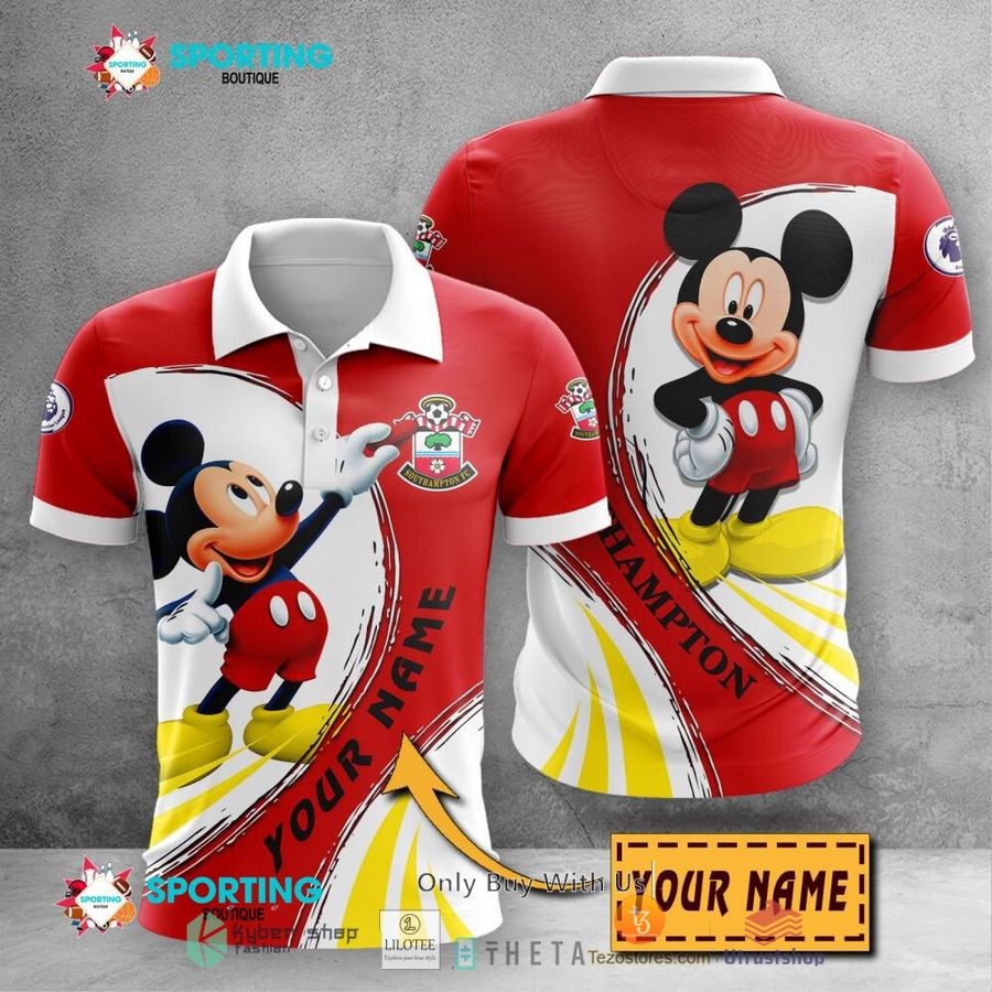 personalized southampton mickey mouse 3d shirt hoodie 1 95421