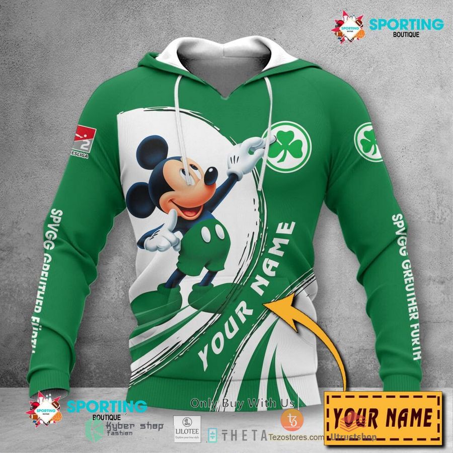 personalized spvgg greuther furth mickey mouse 3d shirt hoodie 2 14203