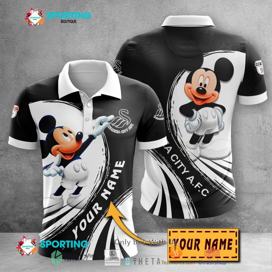 personalized swansea city a f c mickey mouse efl 3d hoodie shirt 1 31091