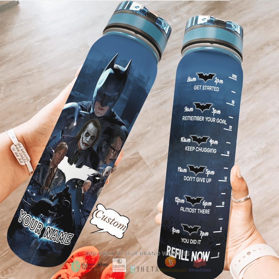 personalized the dark knight joker batman water bottle 1 78972