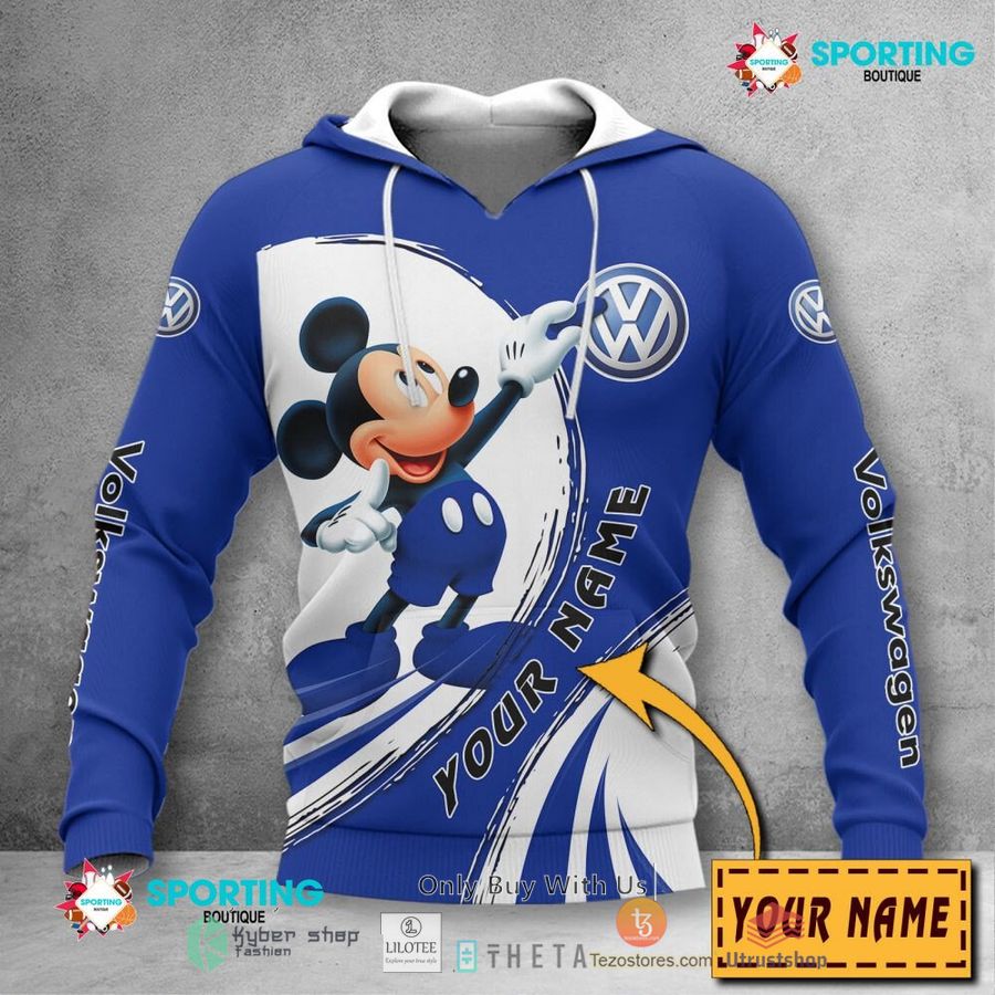 personalized volkswagen mickey mouse car 3d shirt hoodie 2 95240