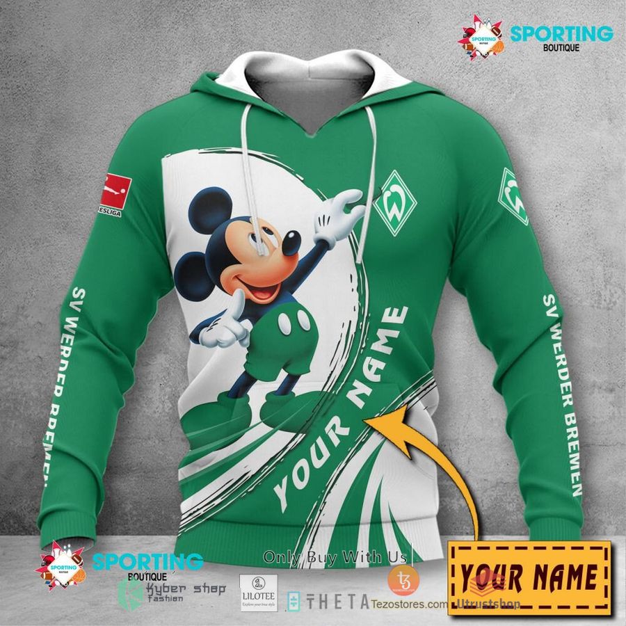personalized werder bremen mickey mouse 3d shirt hoodie 2 59026