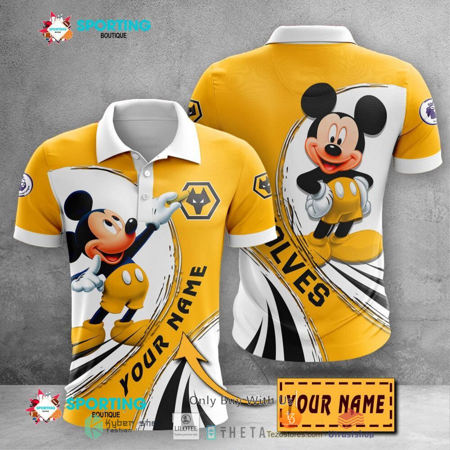personalized wolverhampton wanderers f c mickey mouse 3d shirt hoodie 1 41186