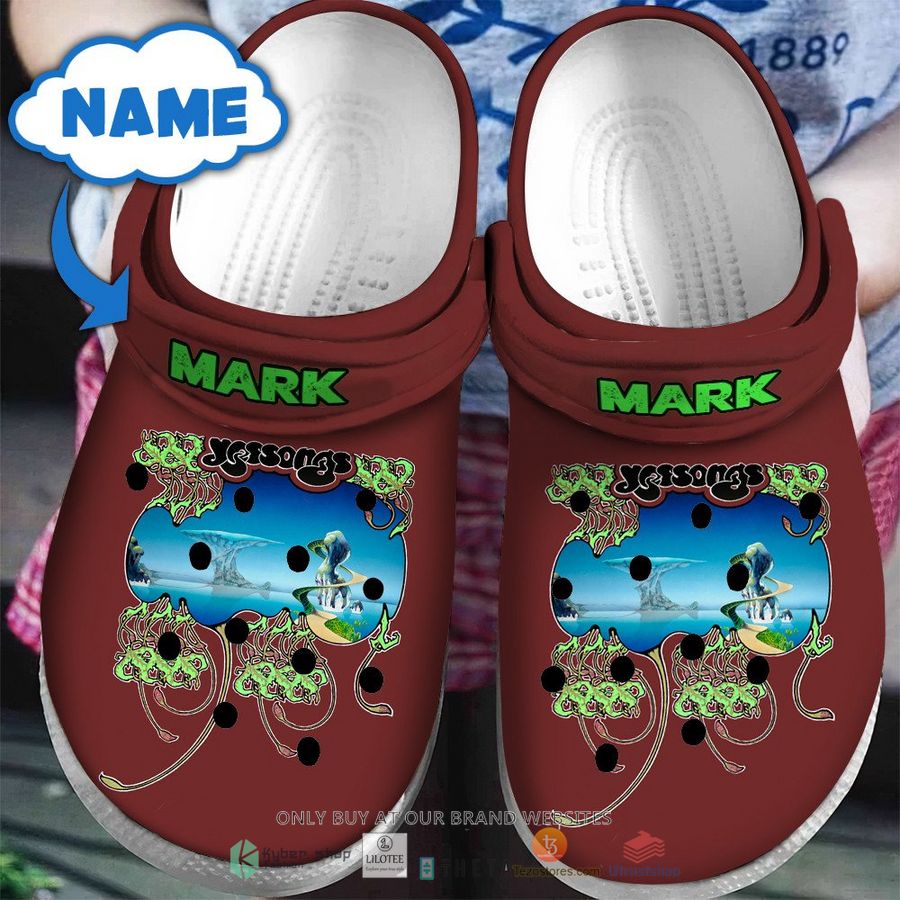 personalized yes band yessongs crocband clog 1 15451