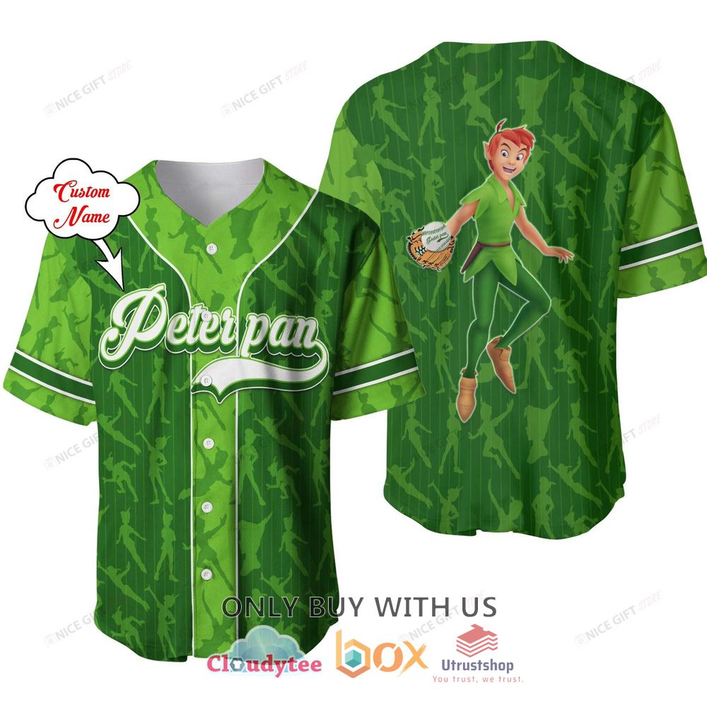 peter pan custom name baseball jersey shirt 1 58196