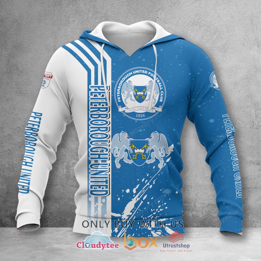 peterborough united football club 3d shirt hoodie 2 16606