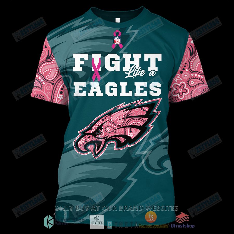 philadelphia eagles breast cancer awareness 3d hoodie shirt 1 22721