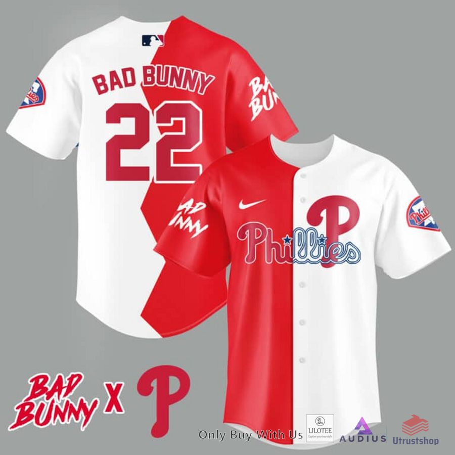 philadelphia phillies bad bunny 22 baseball jersey 1 22782