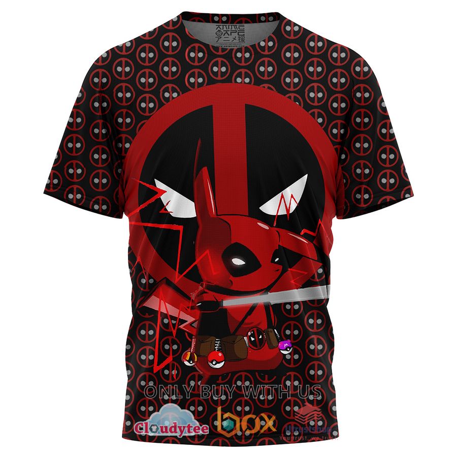 pikachu deadpool t shirt 1 87333