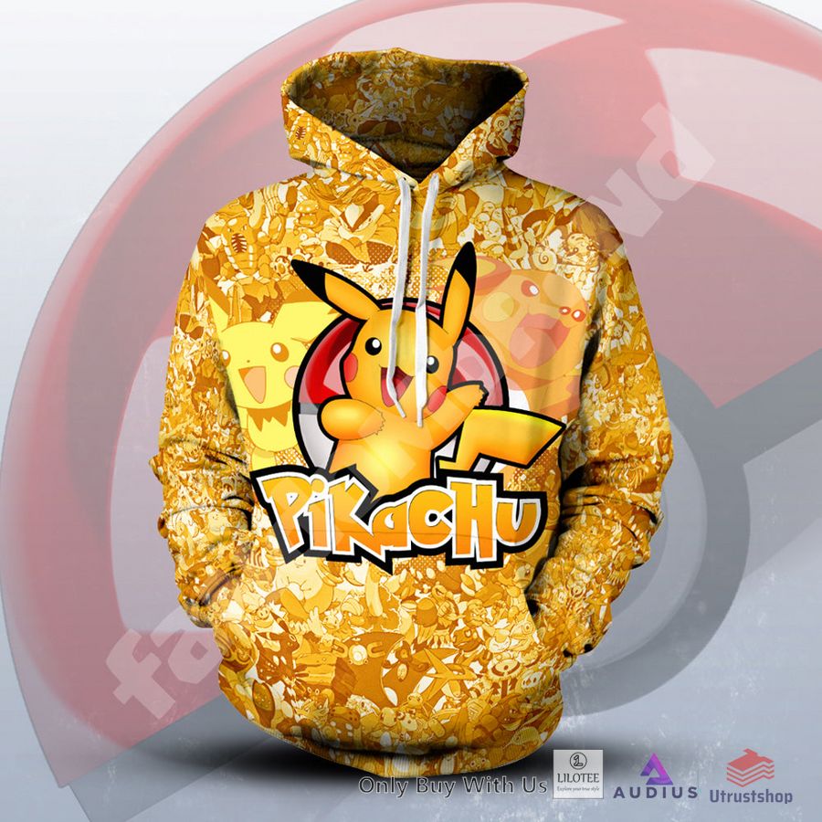 pikachu pokemon 3d hoodie 1 35059