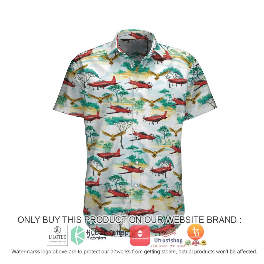 pilatus pc 21 australian royal air force hawaiian shirt beach shorts 1 43463