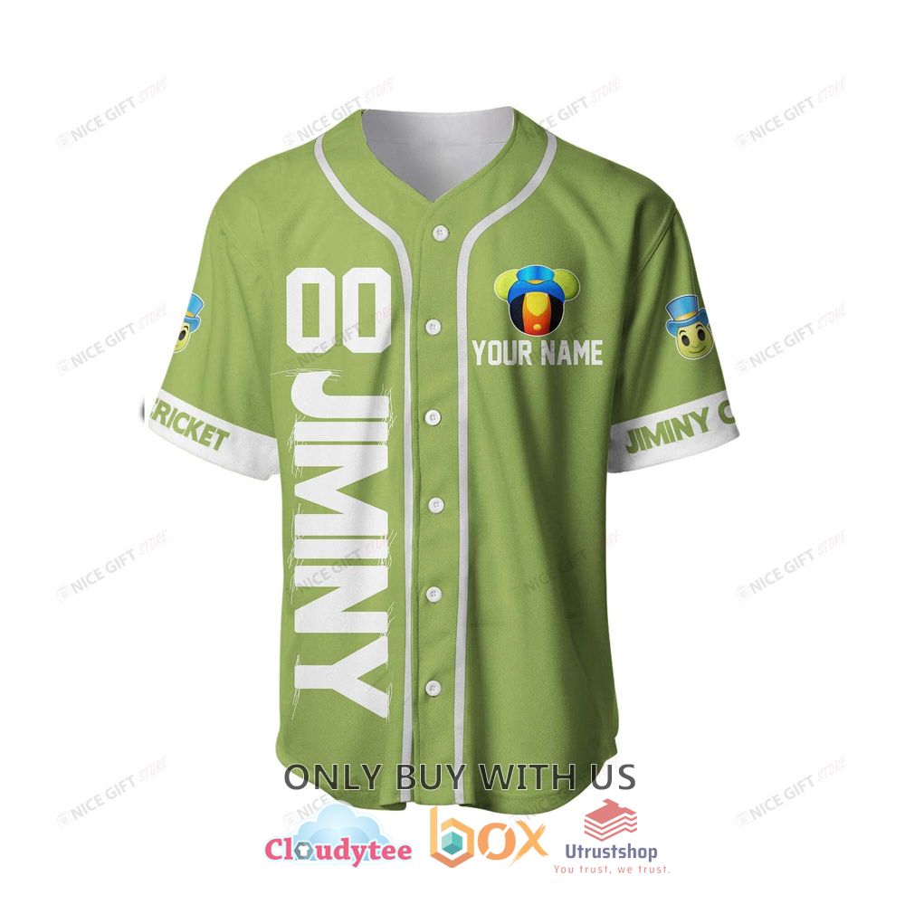 pinocchio jiminy cartoon personalized baseball jersey shirt 2 51865