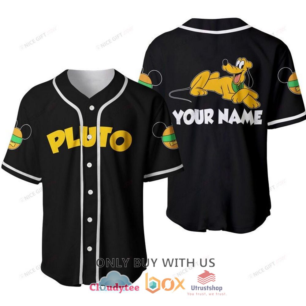 pluto cute custom name baseball jersey shirt 1 43458