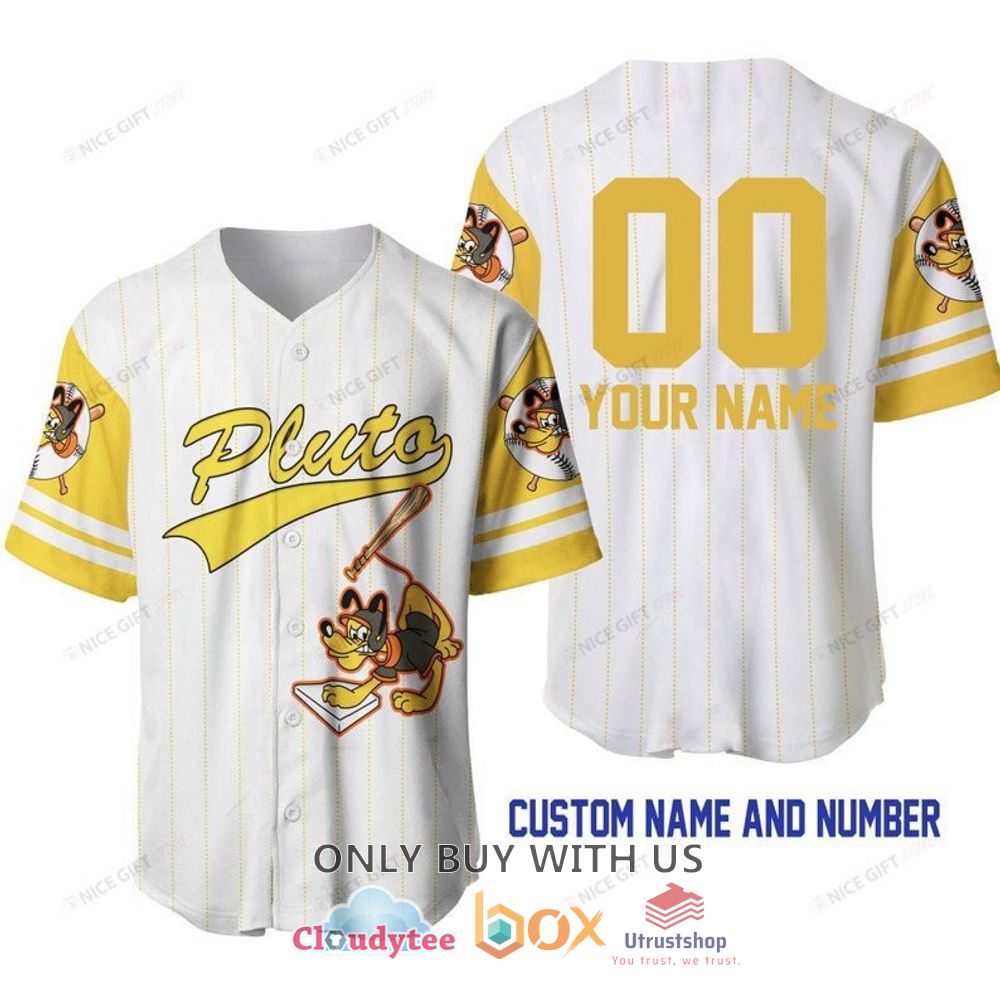 pluto personalized baseball jersey shirt 1 2700