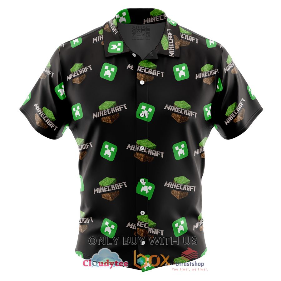 power minecraft hawaiian shirt 1 59114