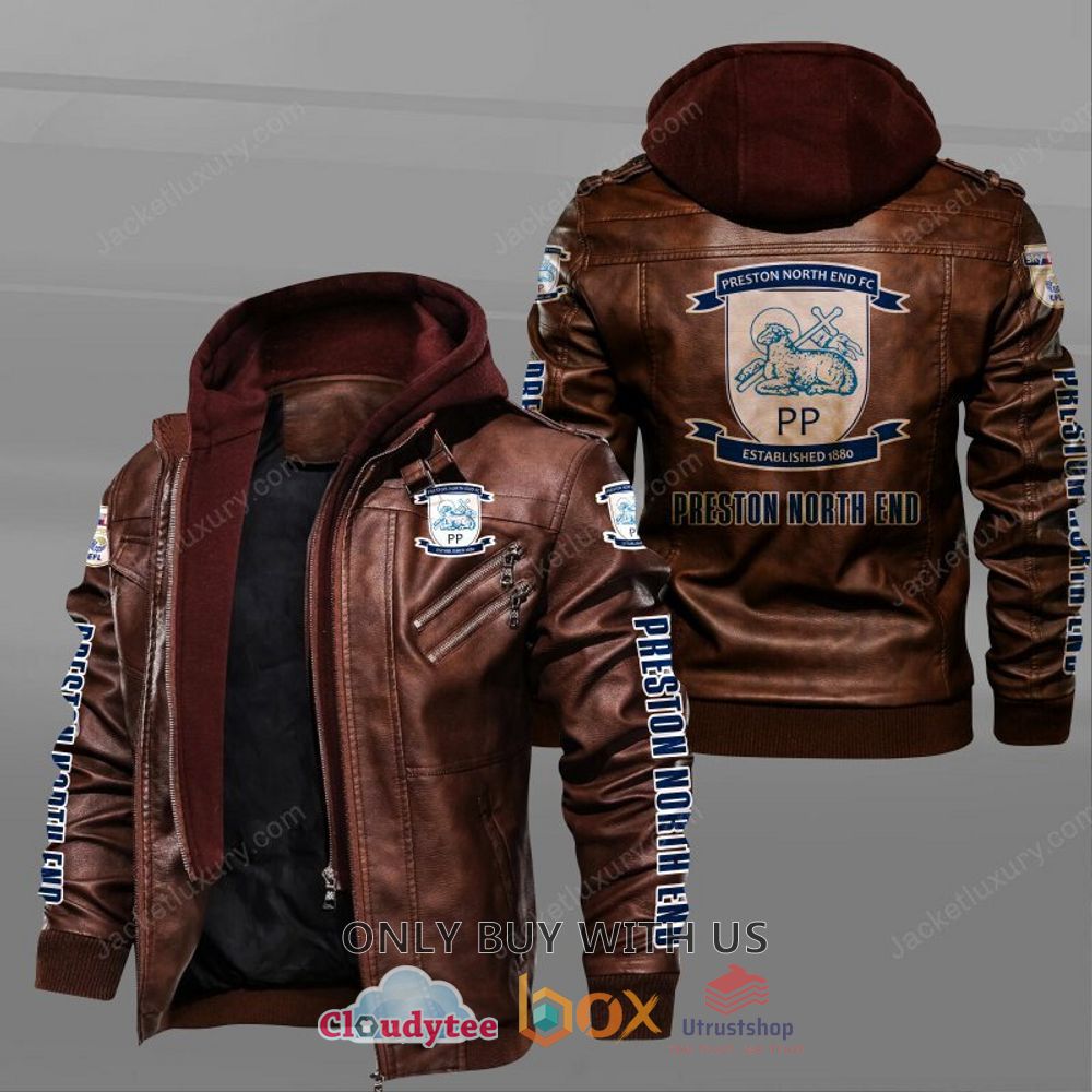preston north end football club leather jacket 2 87596
