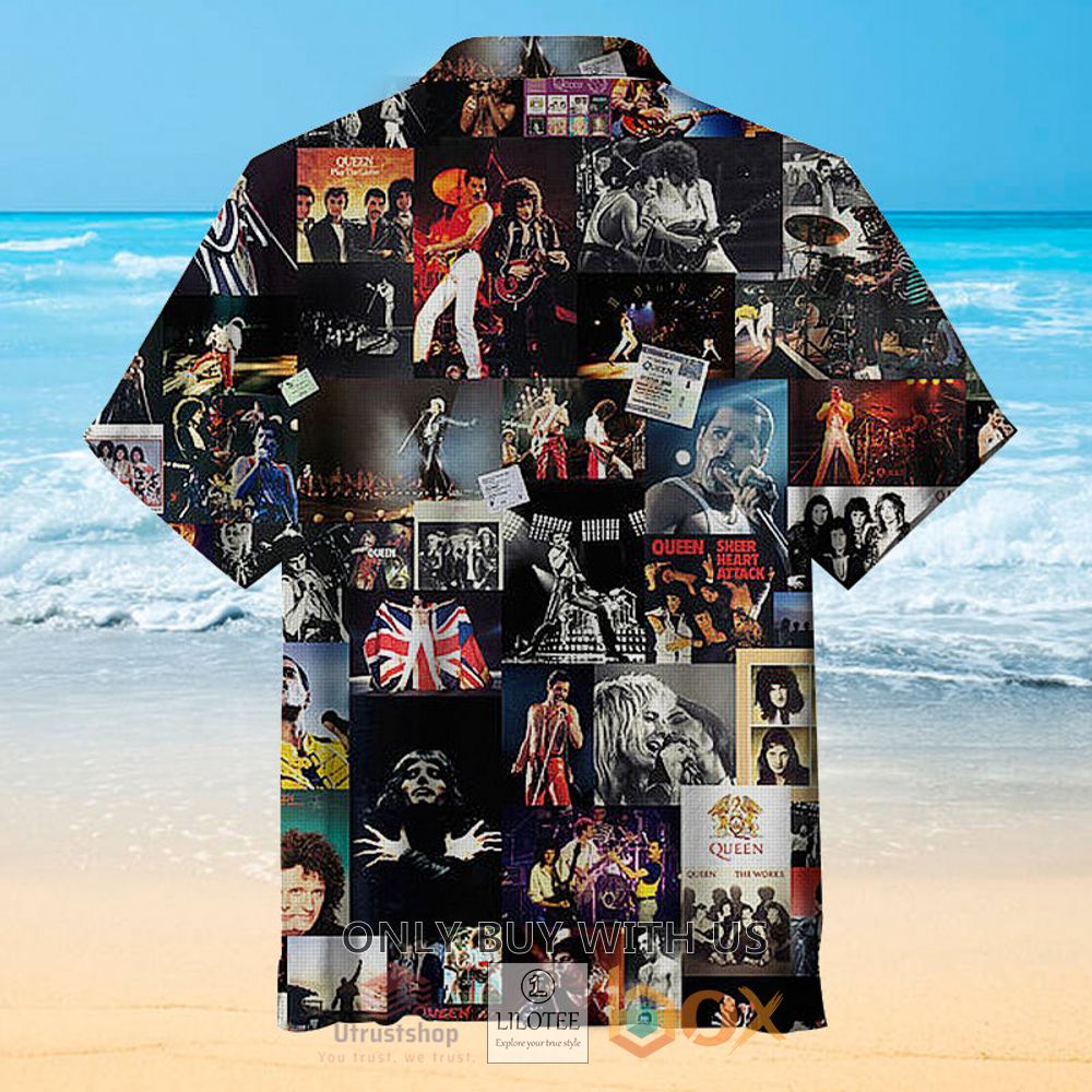 queen collage hawaiian shirt 2 22352