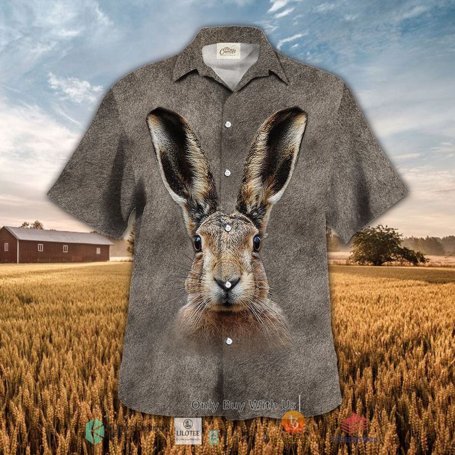rabbit cattle hawaiian shirt 1 84781