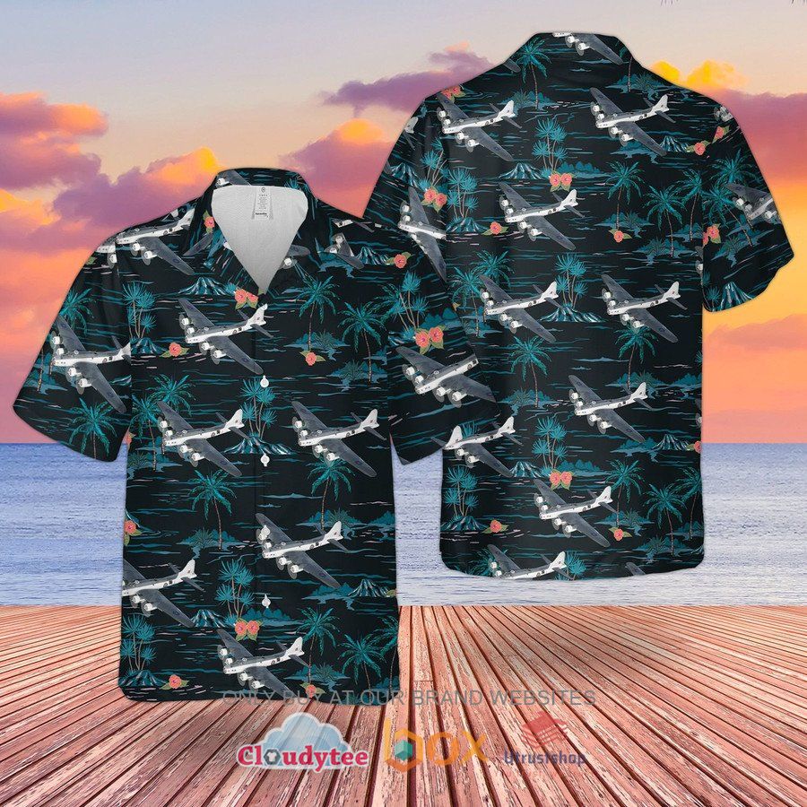 raf boeing b 17 mk iia flying fortress hawaiian shirt 1 80275