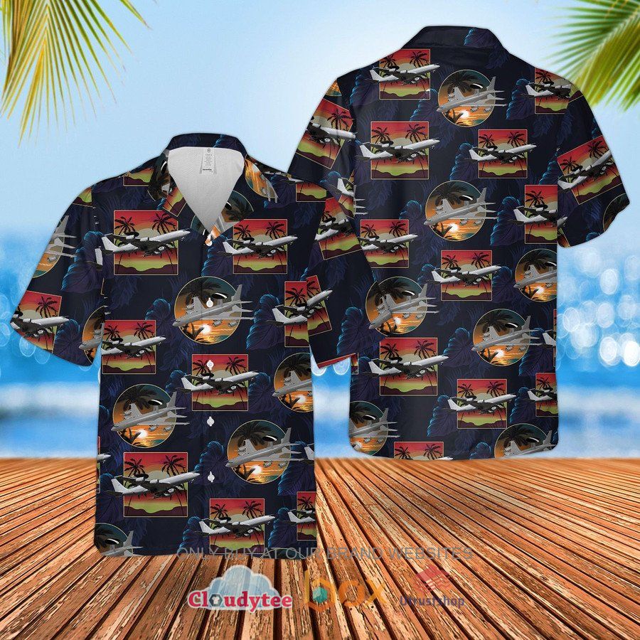 raf boeing e 3d sentry aew1 hawaiian shirt 1 46937
