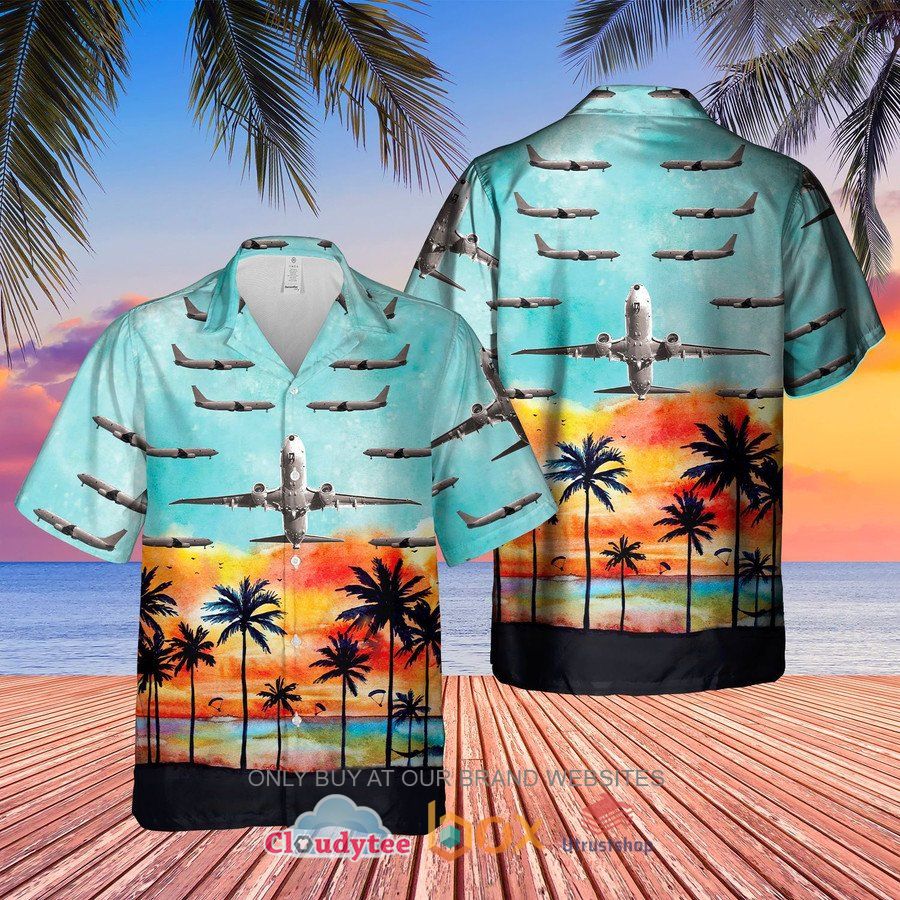 raf boeing p 8a poseidon mra1 blue hawaiian shirt 2 91186