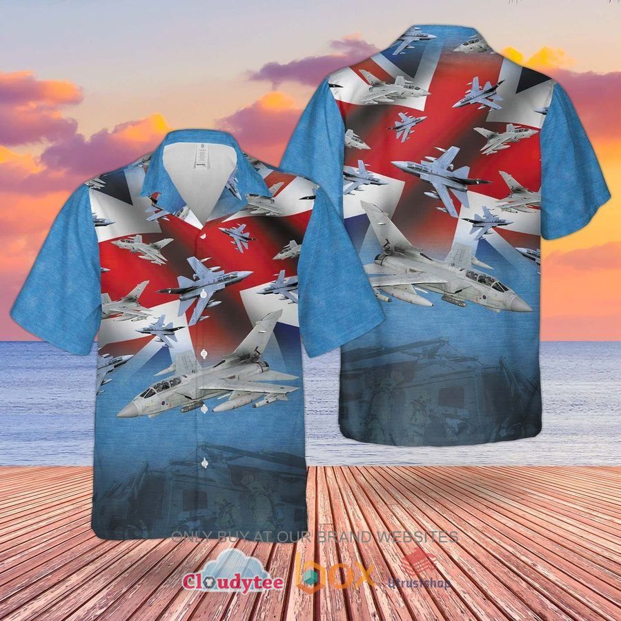 raf historical tornado gr4 pattern hawaiian shirt 1 98437