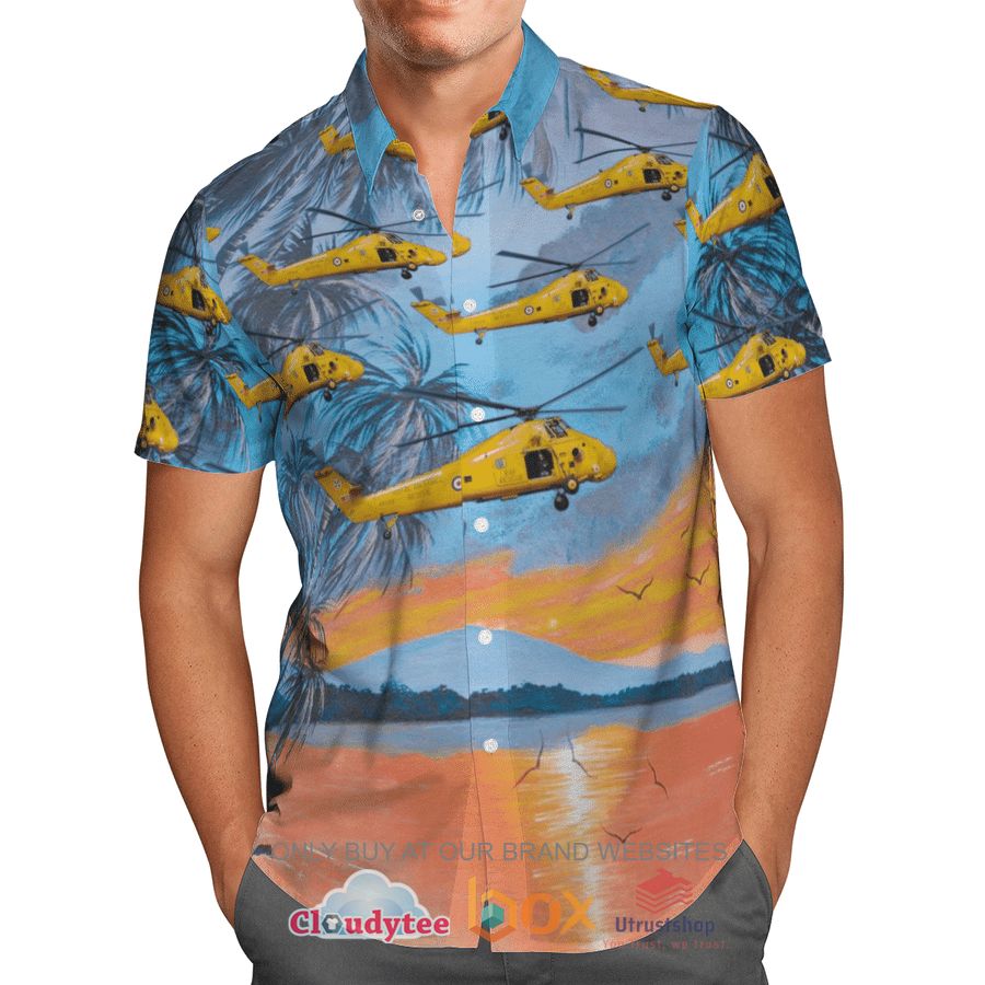 raf historical westland wessex search and rescue hawaiian shirt 2 11627