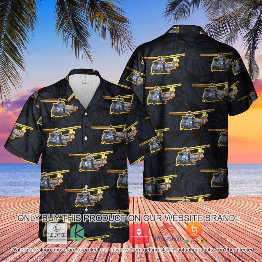 raf the puma hc mk2 black hawaiian shirt 1 70165