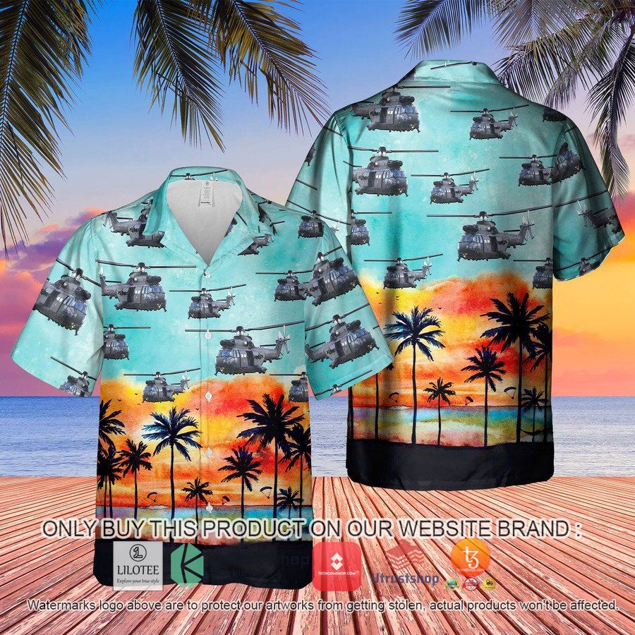 raf the puma hc mk2 hawaiian shirt beach shorts 1 64890